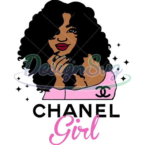 coco chanel black girl.